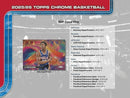 2025 - 26 Topps Chrome Basketball Mega Box - Cartes Sportives Rive Sud