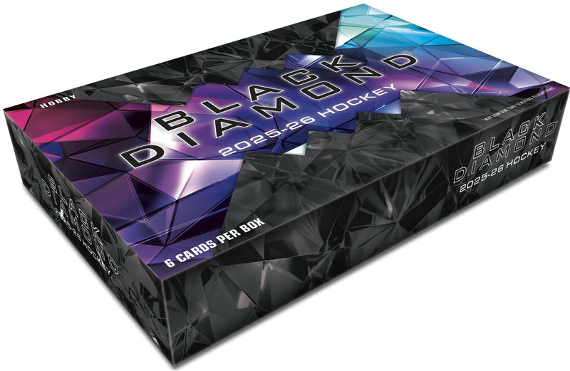 2025 - 26 Upper Deck Black Diamond Hockey Hobby Box (Pre Order) - Cartes Sportives Rive Sud