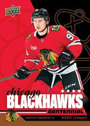 2025 - 26 Upper Deck Chicago Blackhawks Centennial Box Set - Cartes Sportives Rive Sud