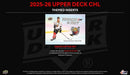 2025-26 Upper Deck CHL Hockey Blaster Box (Pre Order) - Cartes Sportives Rive Sud