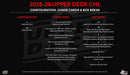 2025-26 Upper Deck CHL Hockey Hobby Box - Cartes Sportives Rive Sud