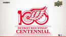 2025 - 26 Upper Deck Detroit Red Wings Centennial Hockey Hobby Box (Pre Order) - Cartes Sportives Rive Sud