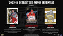 2025 - 26 Upper Deck Detroit Red Wings Centennial Hockey Hobby Box (Pre Order) - Cartes Sportives Rive Sud