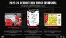 2025 - 26 Upper Deck Detroit Red Wings Centennial Hockey Hobby Box (Pre Order) - Cartes Sportives Rive Sud