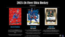 2025 - 26 Upper Deck Fleer Ultra Hockey Hobby Box - Cartes Sportives Rive Sud
