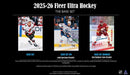2025 - 26 Upper Deck Fleer Ultra Hockey Hobby Box - Cartes Sportives Rive Sud