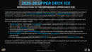 2025 - 26 Upper Deck Ice Hockey Hobby Box (Pre Order) - Cartes Sportives Rive Sud