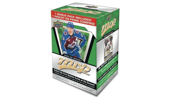 2025 - 26 Upper Deck MVP Hockey Blaster Box (Pre - Order) - Cartes Sportives Rive Sud