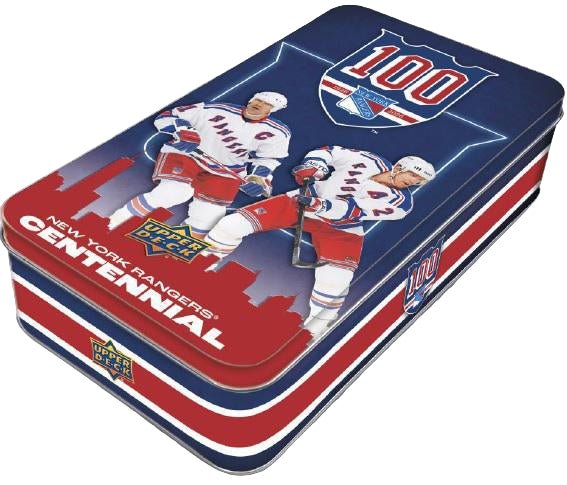 2025 - 26 Upper Deck New York Rangers Centennial Hobby Box (Pre Order) - Cartes Sportives Rive Sud