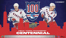 2025 - 26 Upper Deck New York Rangers Centennial Hobby Box (Pre Order) - Cartes Sportives Rive Sud