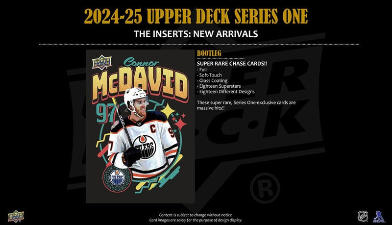 2025 - 26 Upper Deck Series 1 Hockey Blaster Box (Pre Order) - Cartes Sportives Rive Sud