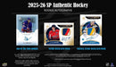 2025 - 26 Upper Deck SP Authentic Hockey Hobby Box (Pre Order) - Cartes Sportives Rive Sud