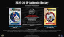 2025 - 26 Upper Deck SP Authentic Hockey Hobby Box (Pre Order) - Cartes Sportives Rive Sud