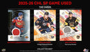 2025 - 26 Upper Deck SP Game Used CHL Hockey Hobby Box (Pre Order) - Cartes Sportives Rive Sud