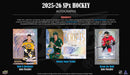 2025 - 26 Upper Deck SPX Hockey Hobby Box (Pre Order) - Cartes Sportives Rive Sud