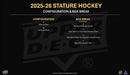 2025 - 26 Upper Deck Stature Hockey Hobby Box (Pre Order) - Cartes Sportives Rive Sud