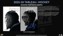 2025-26 Upper Deck Tableau Hockey Hobby Box (Pre Order) - Cartes Sportives Rive Sud