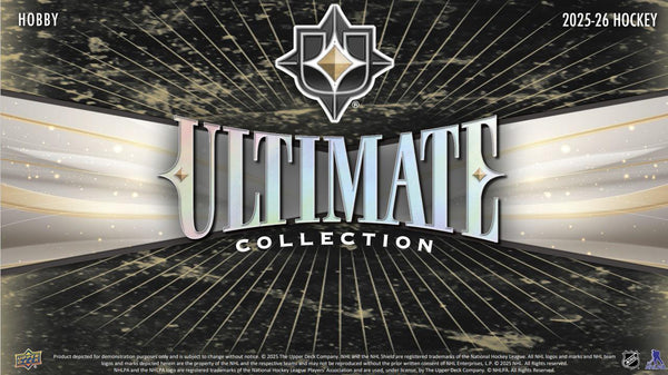 2025 - 26 Upper Deck Ultimate Hockey Hobby Box (Pre Order) - Cartes Sportives Rive Sud