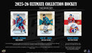 2025 - 26 Upper Deck Ultimate Hockey Hobby Box (Pre Order) - Cartes Sportives Rive Sud