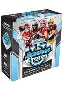 2025 Bowman Chrome University Football Mega Box - Cartes Sportives Rive Sud