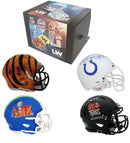2025 Fanatics Under Wraps NFL Mini Helmet - Cartes Sportives Rive Sud