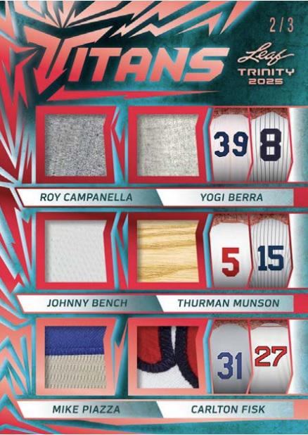 2025 Leaf Trinity Football (Pre - Order) - Cartes Sportives Rive Sud