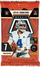 2025 Panini Mosaic Football Mega Box - Cartes Sportives Rive Sud