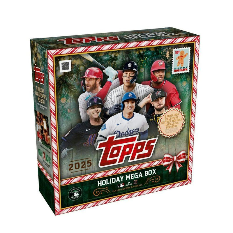 2025 Topps Baseball Holiday Mega Box - Cartes Sportives Rive Sud
