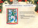 2025 Topps Baseball Holiday Tins - Cartes Sportives Rive Sud