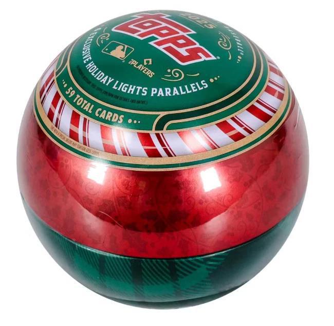 2025 Topps Baseball Holiday Tins - Cartes Sportives Rive Sud