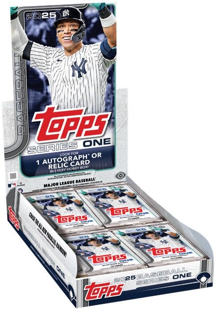 2025 Topps Baseball Series 1 Hobby (Pre - Order) - Cartes Sportives Rive Sud