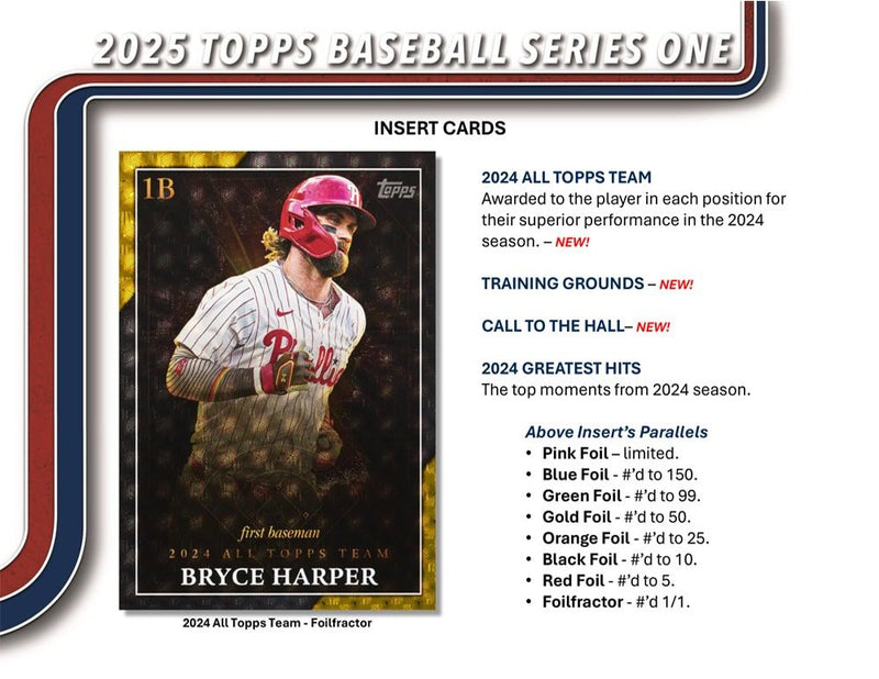 2025 Topps Baseball Series 1 Jumbo (Pre - Order) - Cartes Sportives Rive Sud