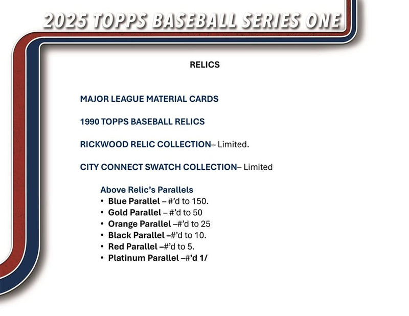 2025 Topps Baseball Series 1 Jumbo (Pre - Order) - Cartes Sportives Rive Sud