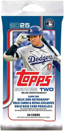 2025 Topps Series 2 Baseball Fat Pack - Cartes Sportives Rive Sud