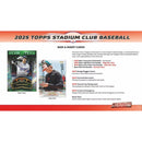 2025 Topps Stadium Club Baseball Fat Pack - Cartes Sportives Rive Sud