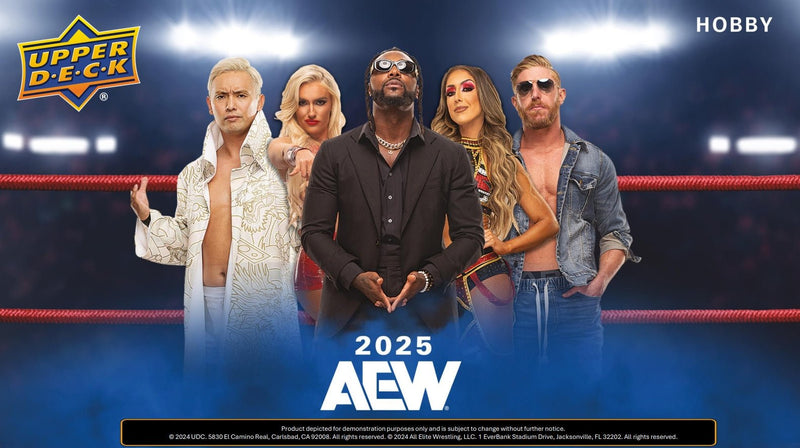 2025 Upper Deck AEW All Elite Wrestling (Pre - Order) - Cartes Sportives Rive Sud