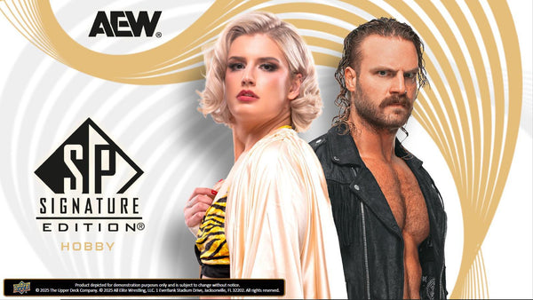 2025 Upper Deck AEW SP Signature Edition Hobby Box (Pre - Order) - Cartes Sportives Rive Sud