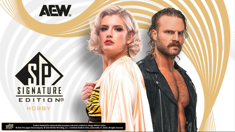 2025 Upper Deck AEW SP Signature Edition Hobby Box (Pre - Order) - Cartes Sportives Rive Sud