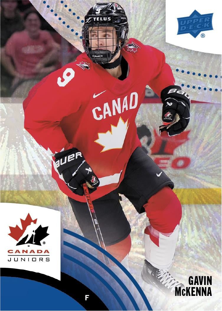 2025 Upper Deck Team Canada Juniors Blaster (Pre - Order) - Cartes Sportives Rive Sud