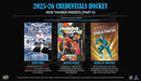 2026 - 26 Upper Deck Credentials Hockey Hobby Box (Pre Order) - Cartes Sportives Rive Sud