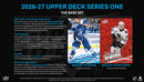 2026 - 27 Upper Deck Series 1 Hockey Hobby Box (Pre Order) - Cartes Sportives Rive Sud