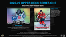2026 - 27 Upper Deck Series 1 Hockey Hobby Box (Pre Order) - Cartes Sportives Rive Sud