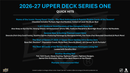 2026 - 27 Upper Deck Series 1 Hockey Hobby Box (Pre Order) - Cartes Sportives Rive Sud