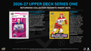 2026 - 27 Upper Deck Series 1 Hockey Hobby Box (Pre Order) - Cartes Sportives Rive Sud