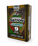 2026 Leaf Baseball Nation Jumbo Hobby Box - Cartes Sportives Rive Sud