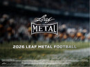 2026 Leaf Metal Football Jumbo (Pre - Order) - Cartes Sportives Rive Sud