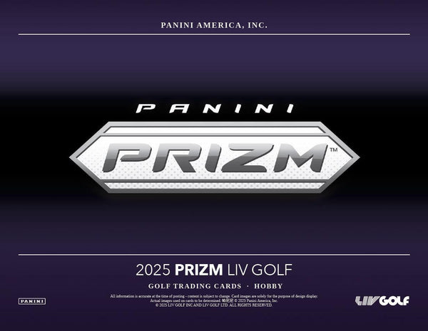 2026 Panini Prizm Liv Golf (Pre - Order) - Cartes Sportives Rive Sud