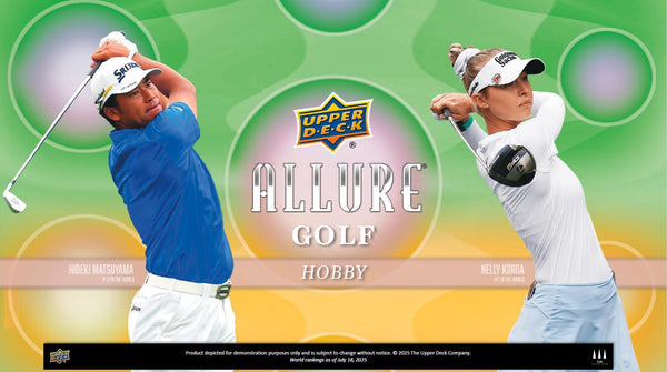 2026 Upper Deck Allure Golf Hobby (Pre - Order) - Cartes Sportives Rive Sud