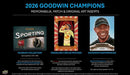 2026 Upper Deck Goodwin Champions Hobby Box - Cartes Sportives Rive Sud
