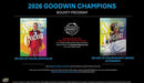 2026 Upper Deck Goodwin Champions Hobby Box - Cartes Sportives Rive Sud